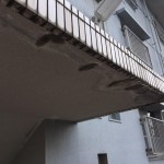 賃貸マンション　内部階段　劣化部補修工事