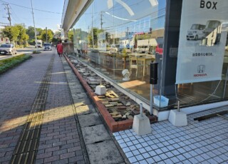 外構工事（店舗花壇防草）
